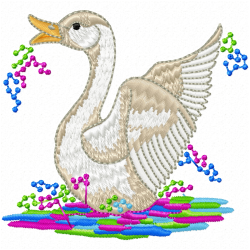 Ducks And Goose Embroidery Design 12 Ducks And Goose Embroidery Design 12